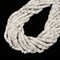 Natural White Howlite Smooth Rondelle Beads Size 2x6mm 15.5" Strand